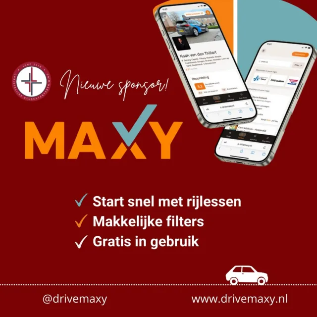 Maxy 🤝🏼 Via Fidei

Geweldig nieuws: Maxy is de nieuwste partner van Via Fidei!

Maxy is een innovatief rijschoolplatform waar je gratis je eigen rijinstructeur kunt kiezen, net zoals je een hotel kiest via Booking of een restaurant via Thuisbezorgd. 

Wist je dat meer dan de helft van de rijschoolleerlingen moeite heeft om een geschikte rijschool te vinden en dat slechts 50% de eerste keer slaagt voor het praktijkexamen? Bij Maxy vind je binnen enkele minuten de perfecte rijinstructeur voor jou met behulp van onze slimme filters en kwaliteitsinzichten. 

Maar Maxy is niet zomaar een partner!  Voor elke leerling die via Via Fidei - lid of geen lid - begint met rijlessen via Maxy, betaalt Maxy namelijk €10,00 aan de vereniging. Én voor elke 10 leerlingen komt er een extra cadeau voor Via Fidei bovenop.

Code: VIAFIDEI2425
(Geldig voor heel Nederland)

Kies je eigen rijinstructeur en begin snel met rijlessen; kies Maxy 🚗🧡

#AD